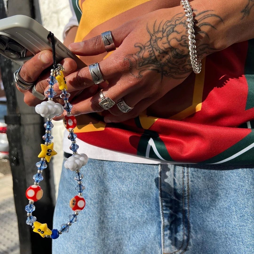 String Ting】Itsssameeee リストレット スマホ ストラップ (String