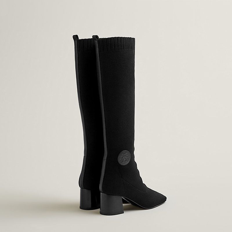 コーデのポイントに♪】HERMES フォンテーヌ 60 ブーツ (HERMES/ロング