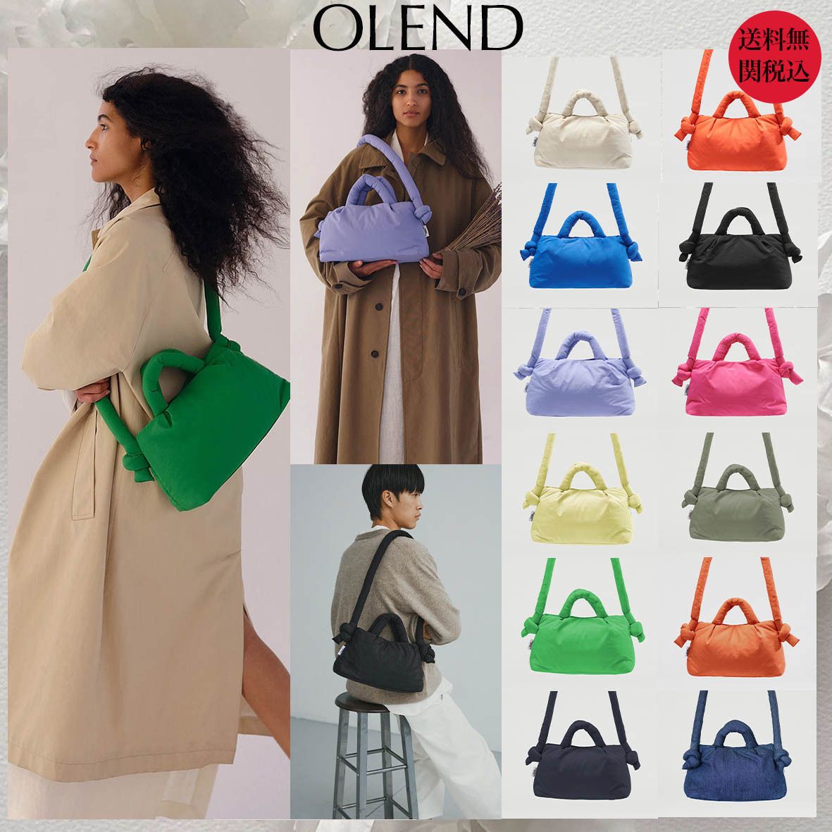 OLEND】MINI Onaソフトショルダーバッグ☆国内発関税込 (Olend