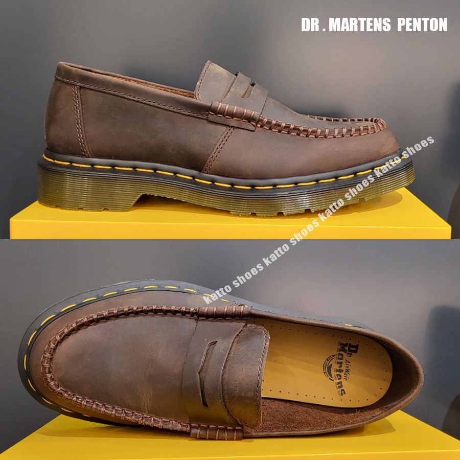 Dr Martens☆PENTON☆DARK BROWN CRAZY HORSE☆兼用 (Dr.Martens