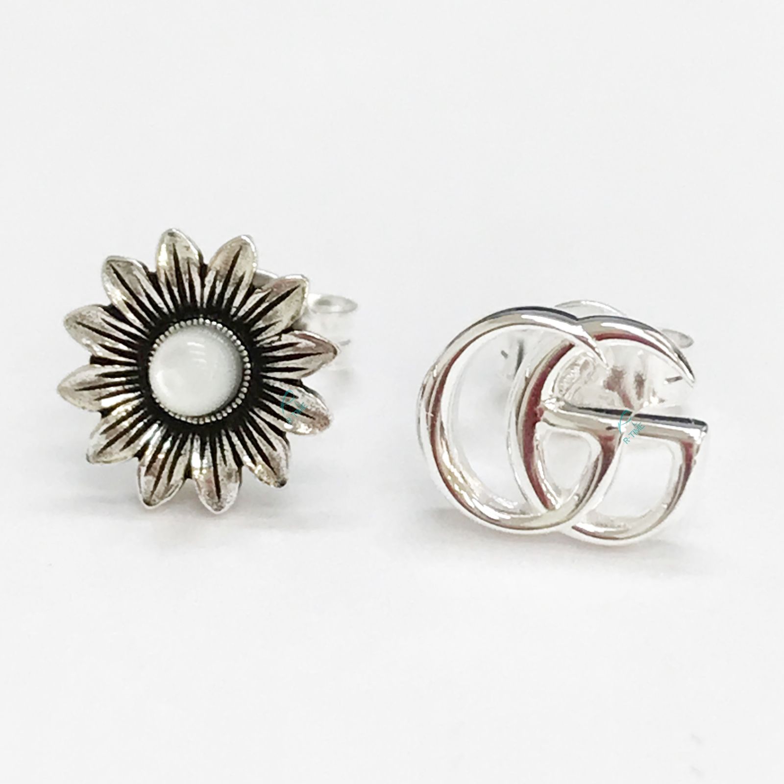 GUCCI グッチ ダブルG フラワー スタッズ ピアス (GUCCI/ピアス