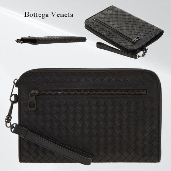 BOTTEGA VENETA ボッテガヴェネタ イントレチャート クラッチ (BOTTEGA