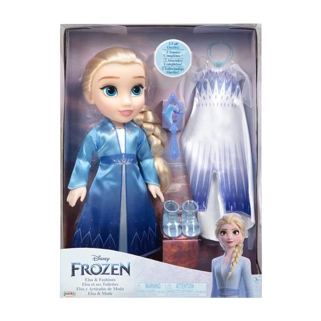 送料込】アナと雪の女王2 エルサ 着せ替え 人形 ドール 約30cm (Disney