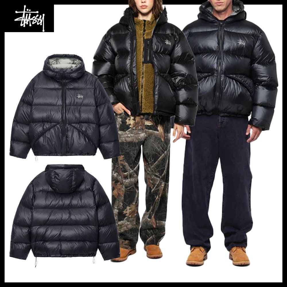 ☆Stussy☆DOWN PARKA MICRO RIPSTOP☆男女共用☆ (STUSSY/ダウン