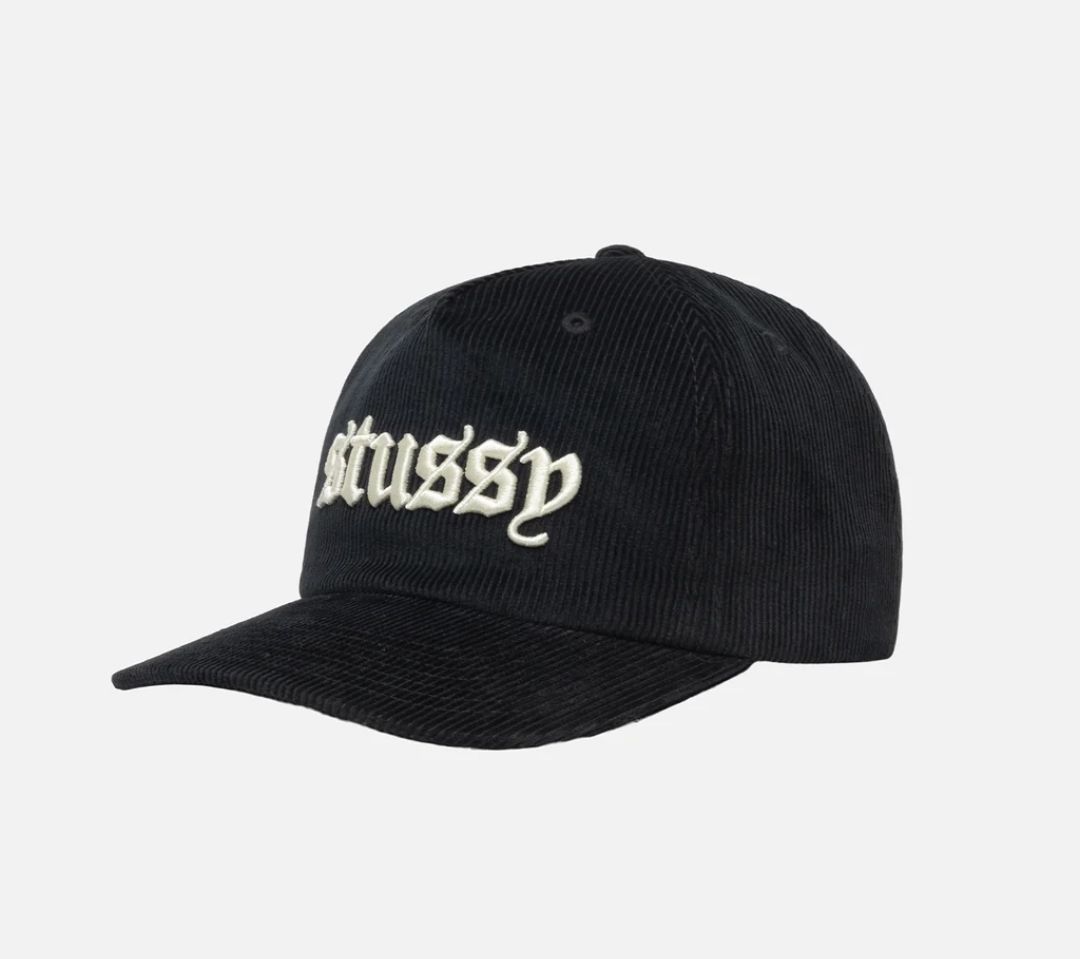 ☆24SS 最新作☆STUSSY MID-DEPTH OLD ENGLISH SNAPBACK (STUSSY