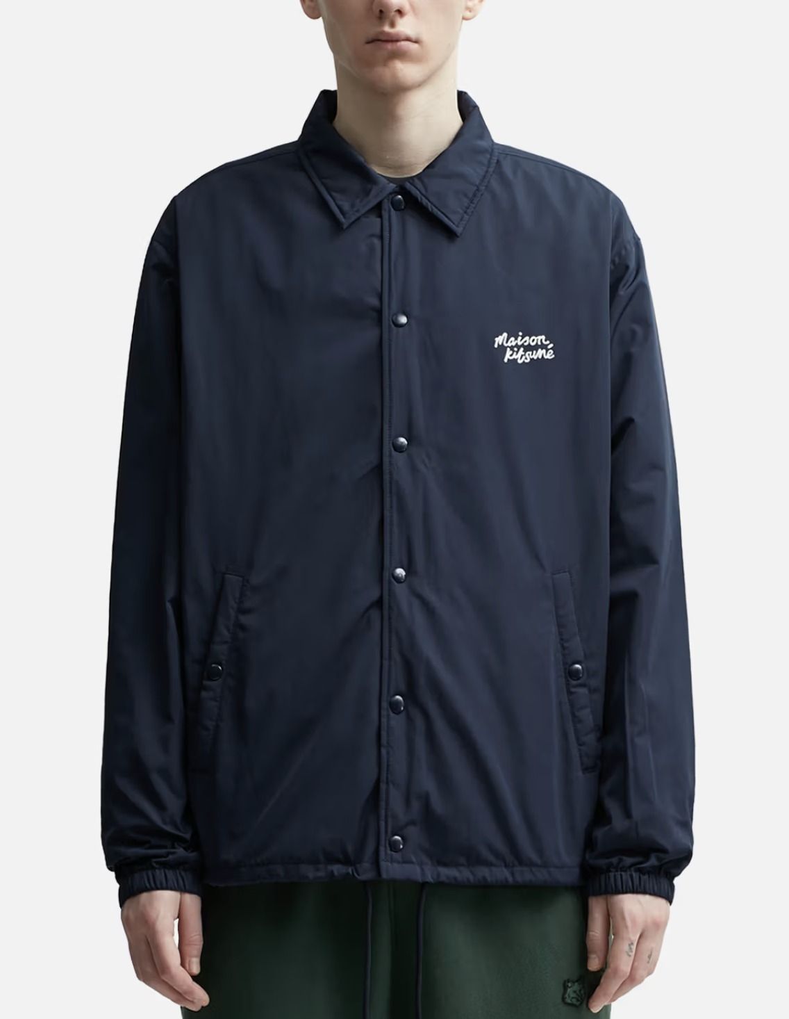 MAISON KITSUNE】ロゴ ハンドライティング コーチジャケット (MAISON