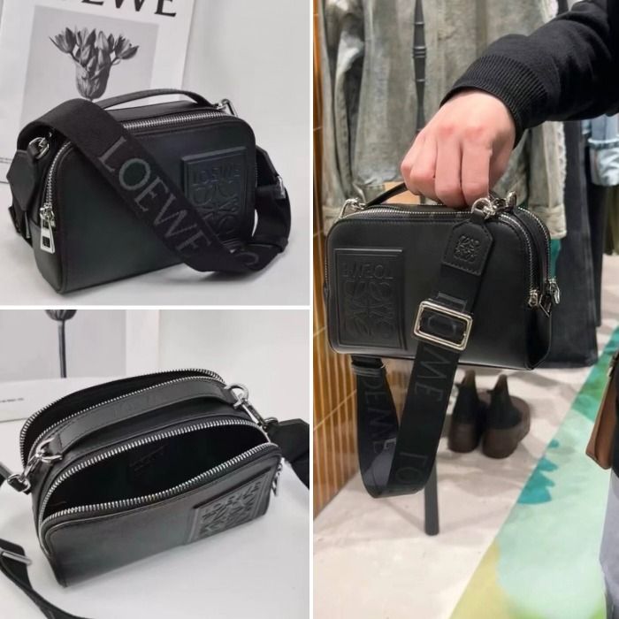 ☆Loewe☆カメラ クロスボディバッグ ミニ（サテンカーフ） (LOEWE