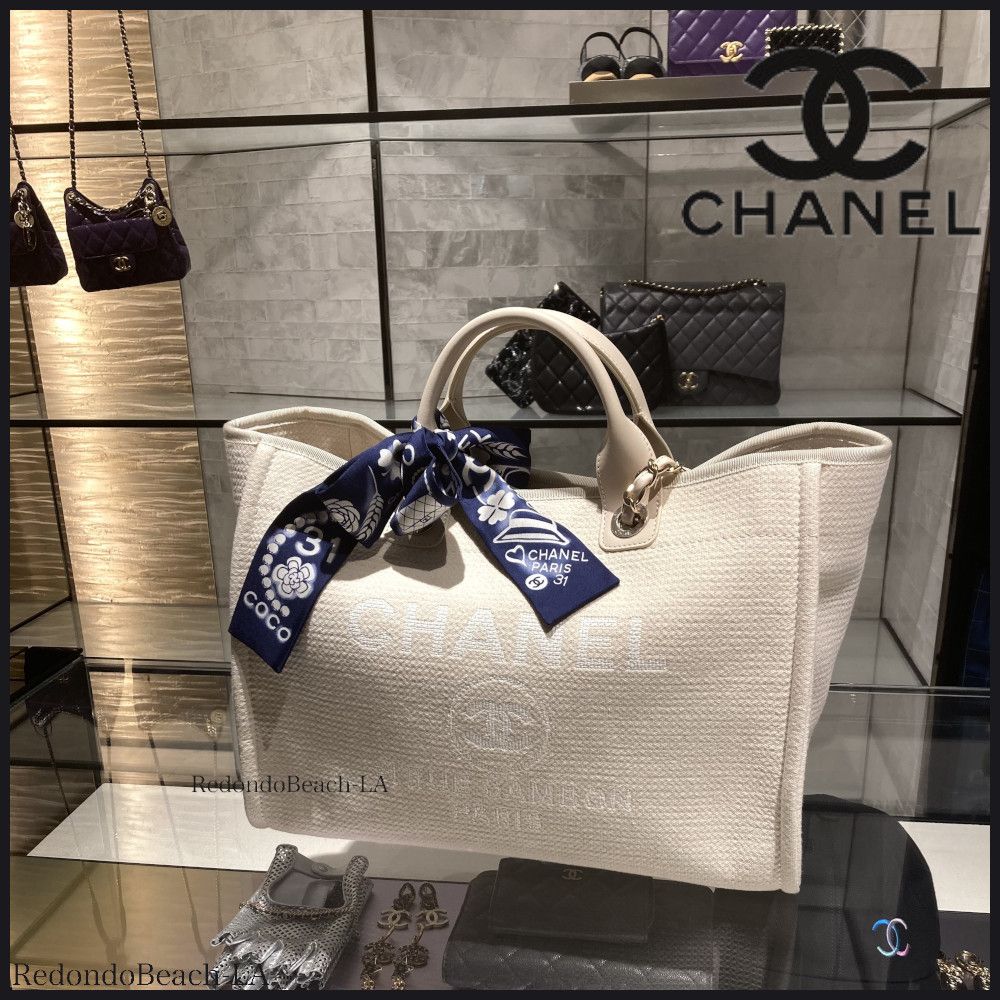 趣味も仕事もこれで完璧】CHANEL☆トートバック☆ポーチ付き (CHANEL