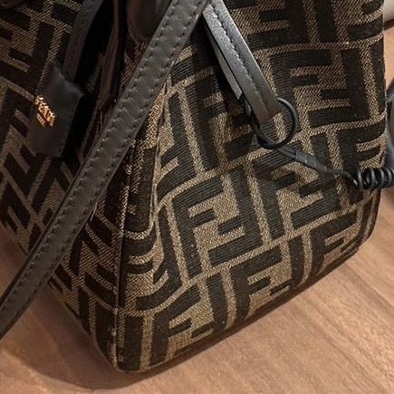 FENDI フェンディ オリガミ FF ロゴ 2WAY 人気ミニ トートバッグ