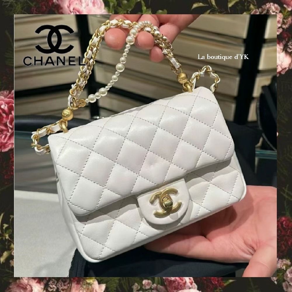 ☆チェーンが華やか♪【CHANEL】ミニ フラップバッグ☆ (CHANEL