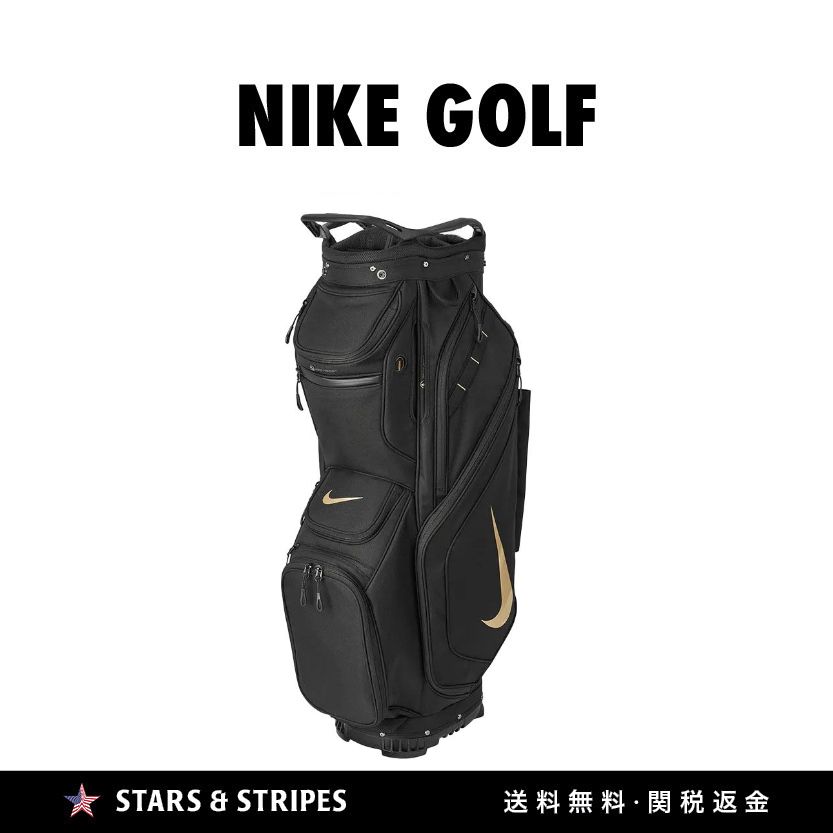 NIKE】パフォーマンス カートバッグ ブラック／ゴールド (Nike