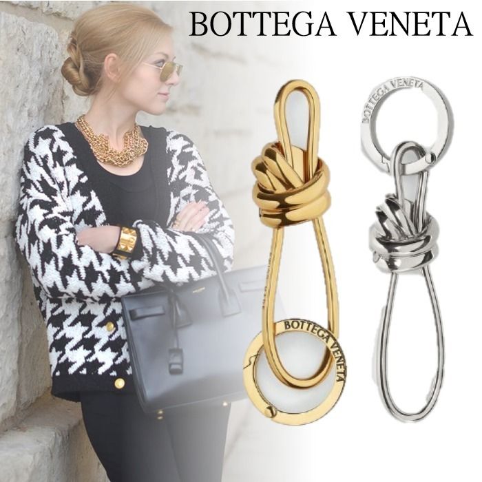 国内直営**BOTTEGA VENETA** アンディアーモ キーリング (BOTTEGA