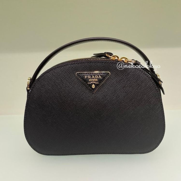 PRADA＊Odette Saffiano Leather Bag サフィアーノバッグ＊送込 (PRADA