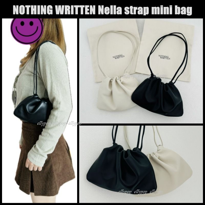 NOTHING WRITTEN☆Nella strap mini bag ミニバッグ ポーチ (NOTHING