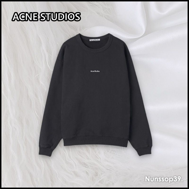 ACNE STUDIOS》 AI0067 900 LOGO SWEATSHIRT (Acne Studios/スウェット