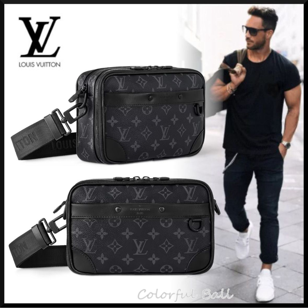 安心国内】Louis Vuitton アルファ・メッセンジャー バッグ (Louis