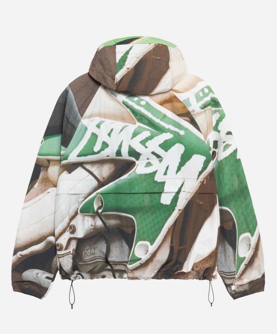 ☆24SS 最新作☆STUSSY BEACH SHELL BAJA PRINT (STUSSY/ジャケット