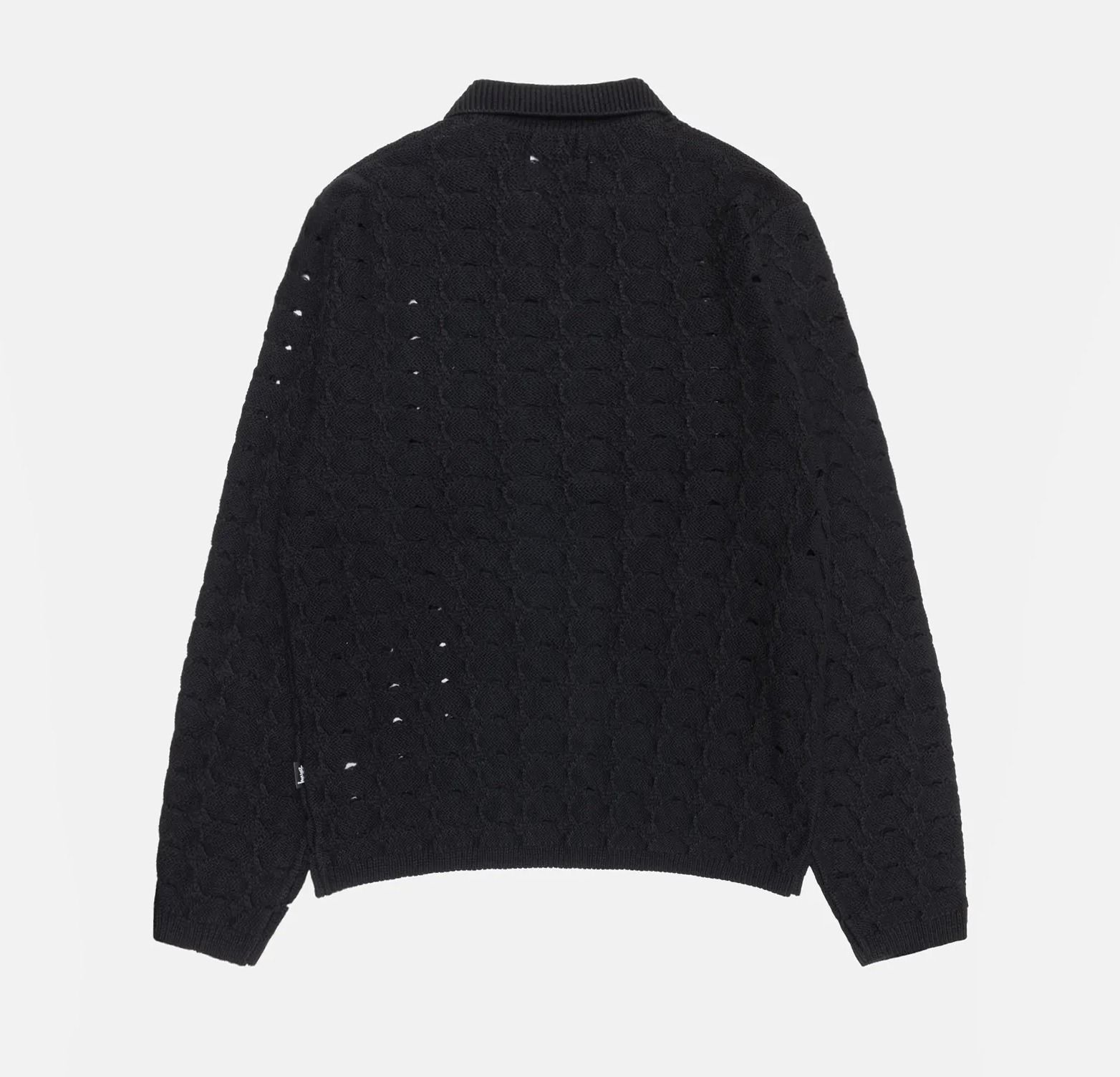 STUSSY SP'24* Stussy Open Knit Collared Sweater (STUSSY/ニット
