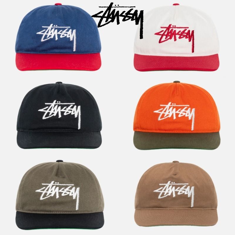 STUSSY】MID-DEPTH BIG STOCK SNAPBACK (STUSSY/キャップ) 103925240