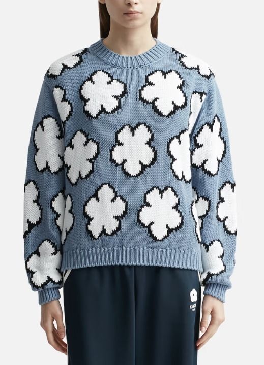 ハイセンスな【KENZO】BOKE フラワーモチーフ ジャンパー 24SS (KENZO