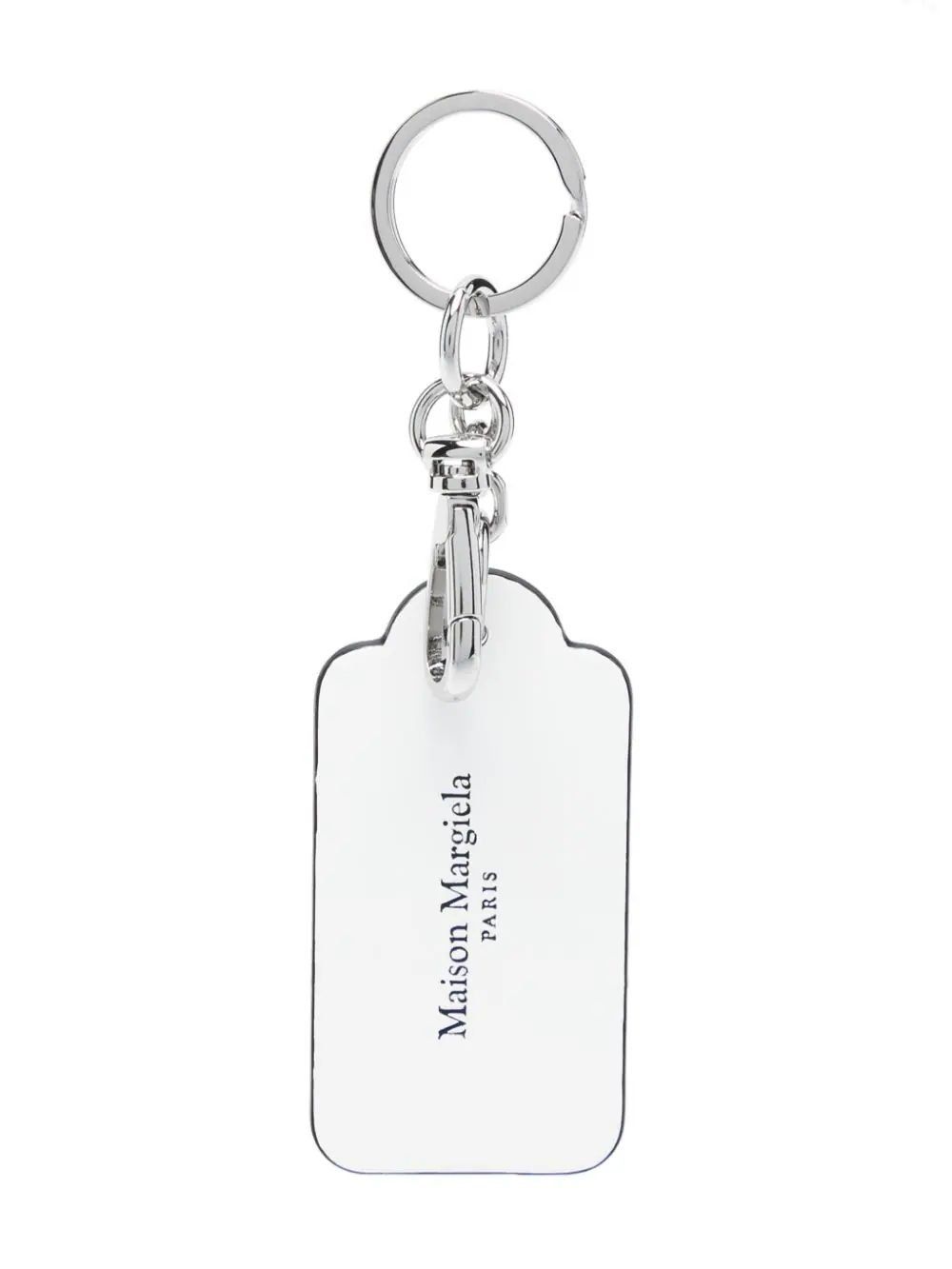 Maison Margiela】メゾンマルジェラ ロゴプリントキーホルダー (Maison