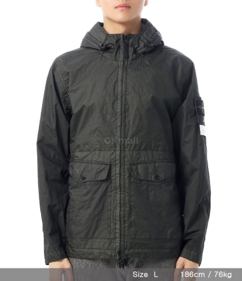 STONE ISLAND｜JACKETS (41123 Membrana 3L TC Hooded Jacke (STONE