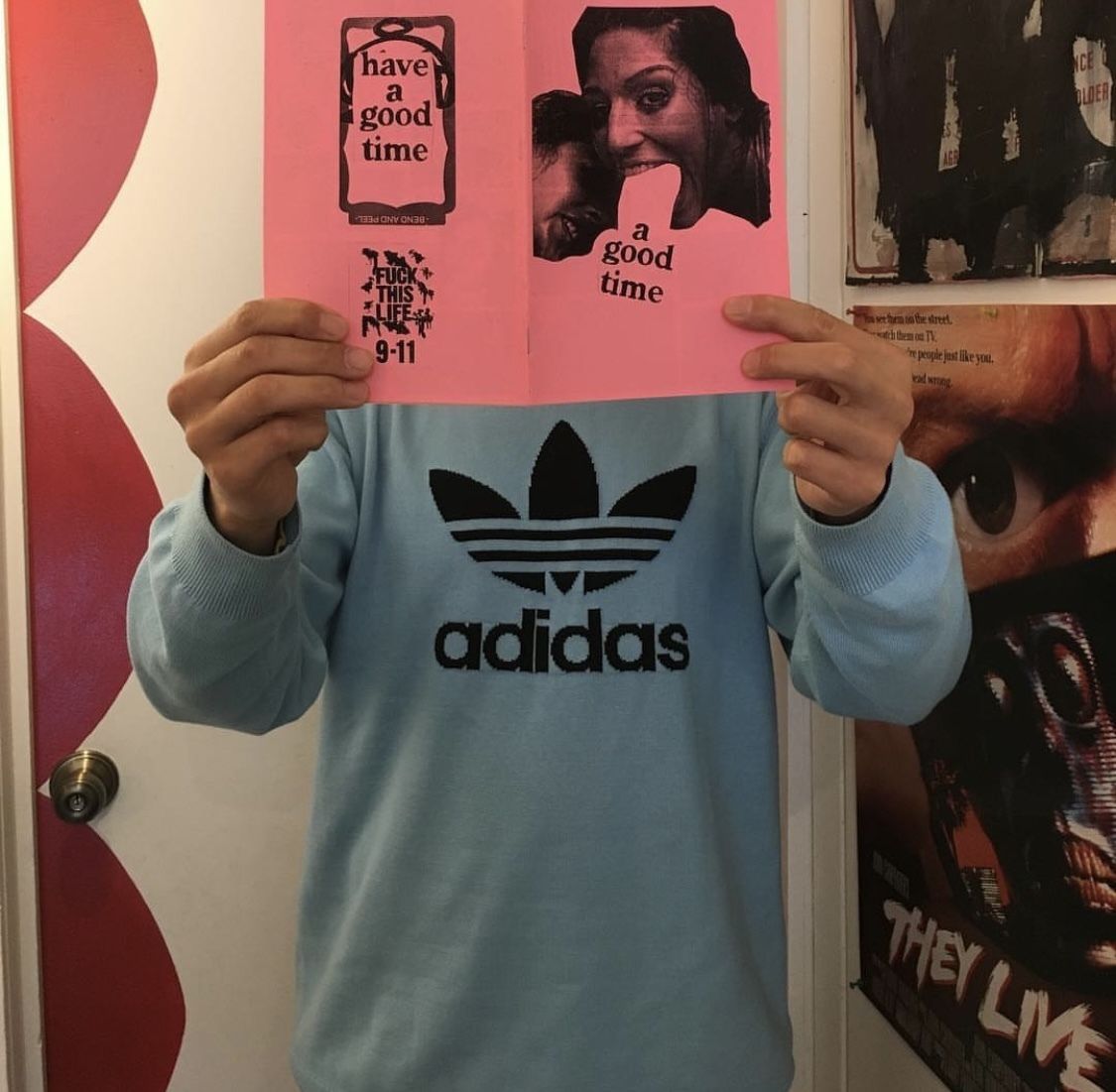 HAVE A GOOD TIME 】ハブアグットタイム x Adidas Game Knit (have a