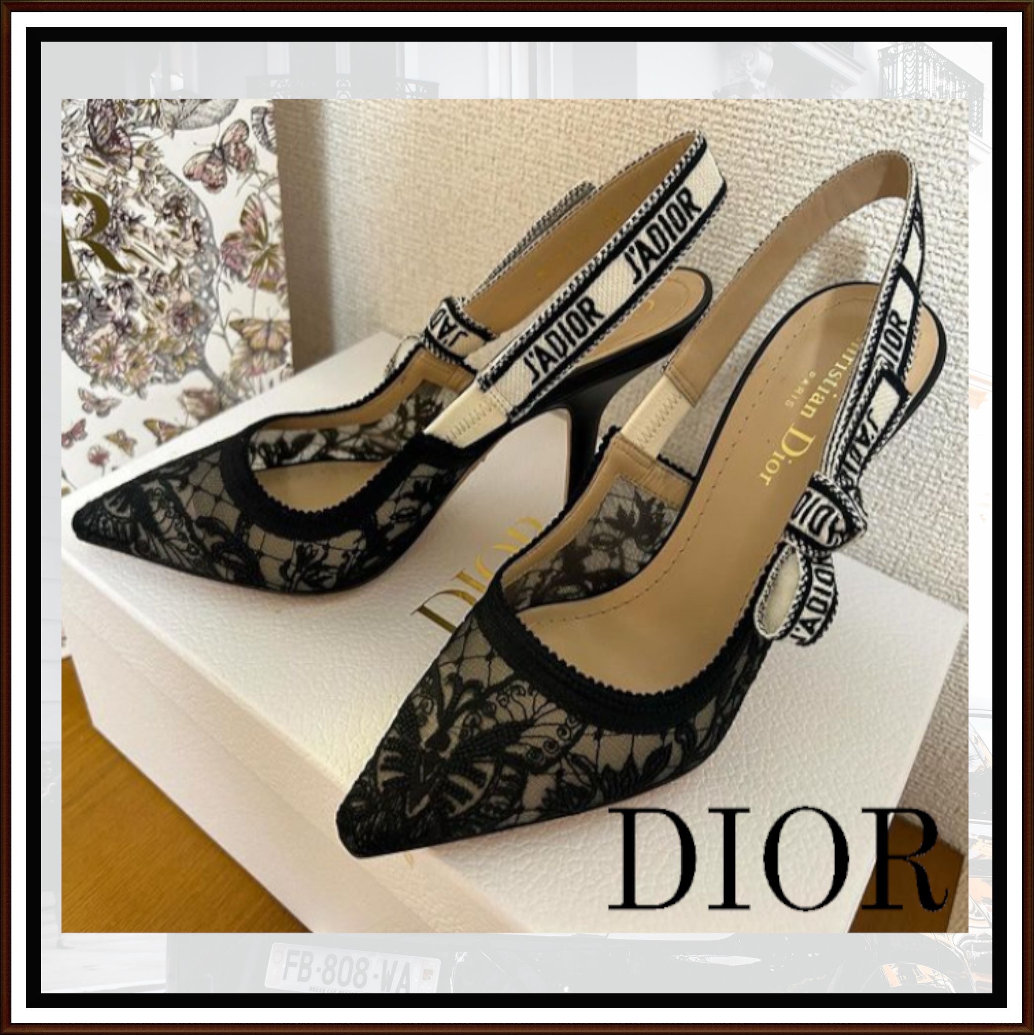 安心・安全・速達の国内配送♪】☆ディオール☆ヒールパンプス (Dior