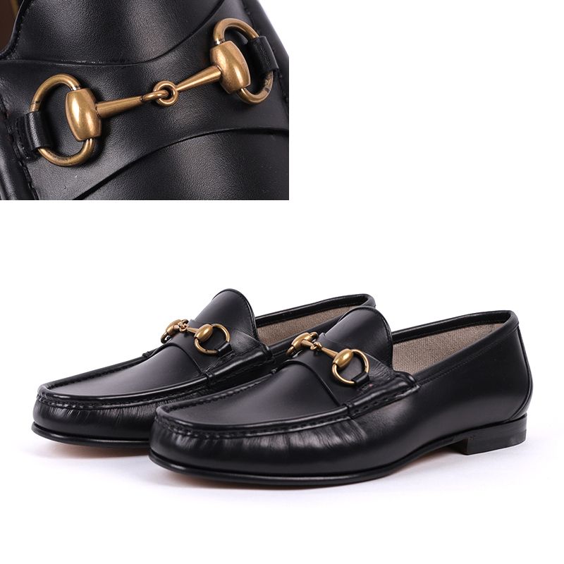関税負担なし☆GUCCI グッチ ホースビット1953メンズ ローファー