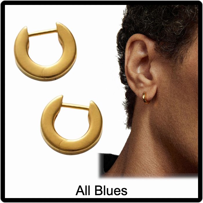 All Blues ピアスRound earrings extra small All Blues ピアスRound