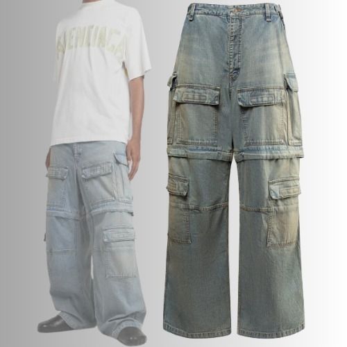 BALENCIAGA】ジーンズ デニム パンツ カーゴ 日本製 送料込