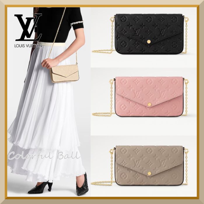 大人可愛い】Louis Vuitton ポシェット フェリシー クラッチ (Louis