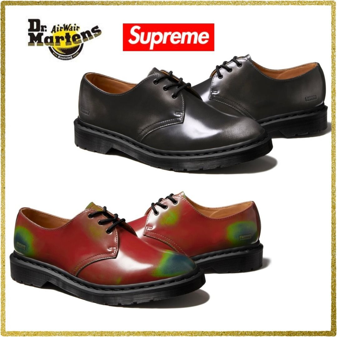 24SS Week6】Supreme × Dr.Martens 1461 3 Eye Shoe (Supreme/ドレス