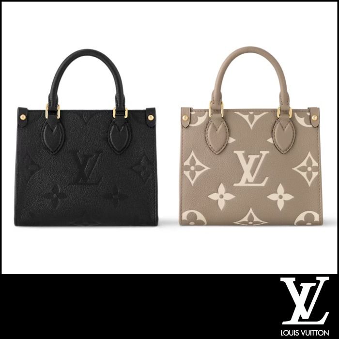 ルイヴィトン】オンザゴー BB モノグラム エンボス (Louis Vuitton