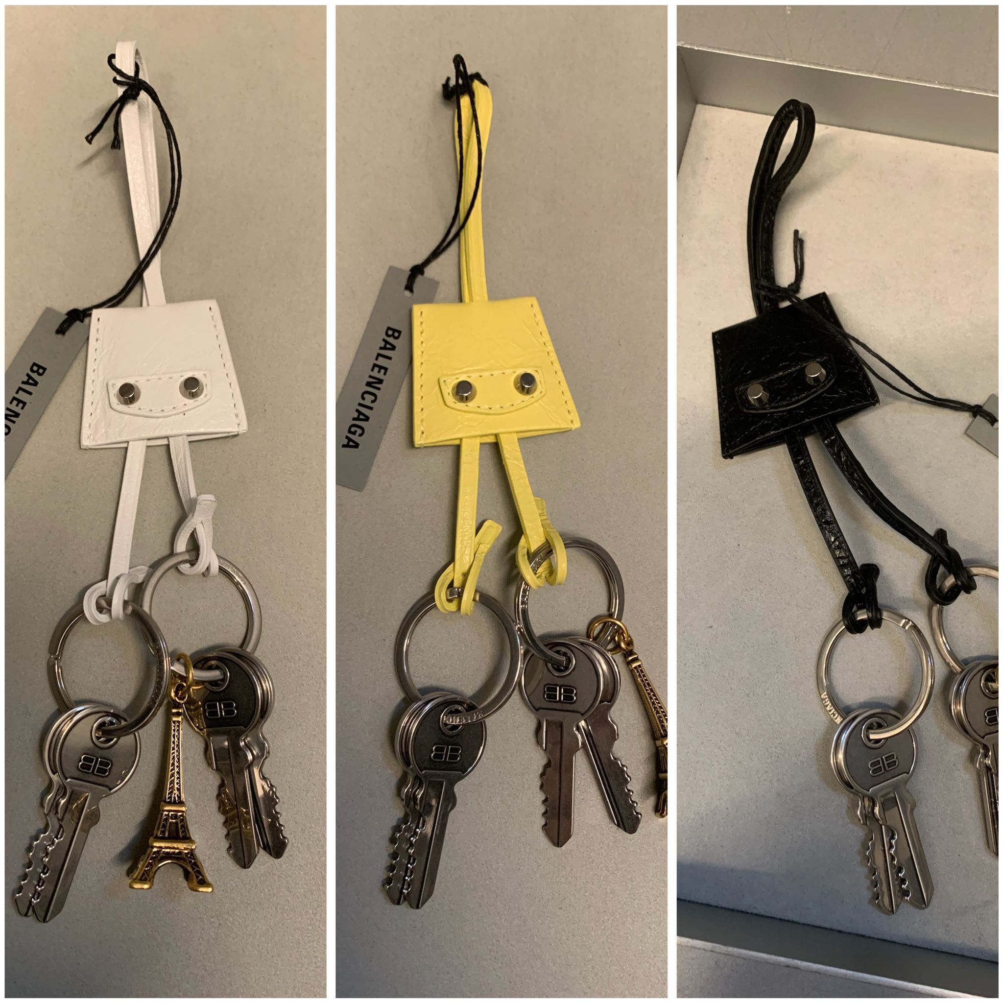 BALENCIAGA】LE CITY EIFFEL エッフェルタワー チャーム (BALENCIAGA