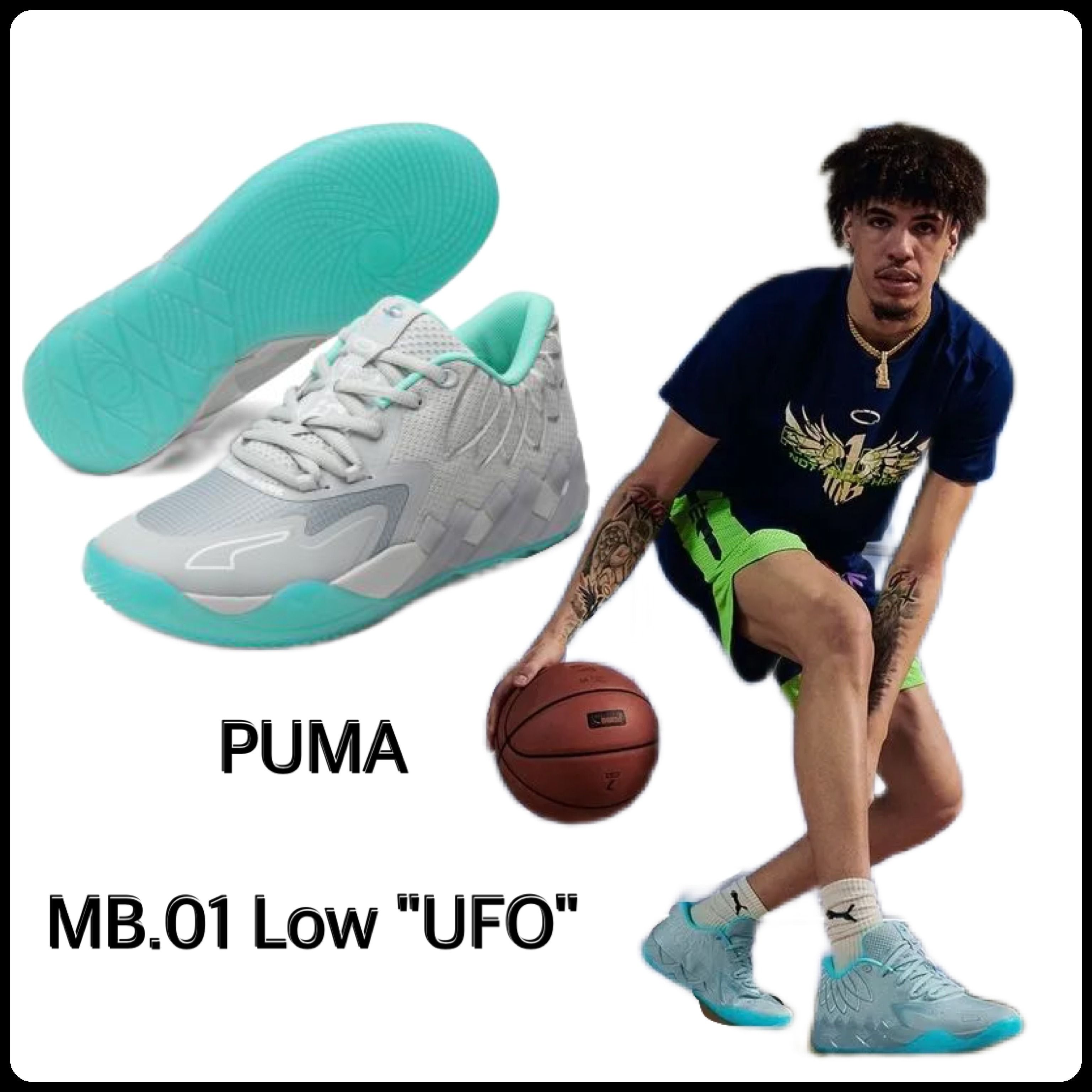 PUMA☆プーマ LaMelo MB.01 Low 