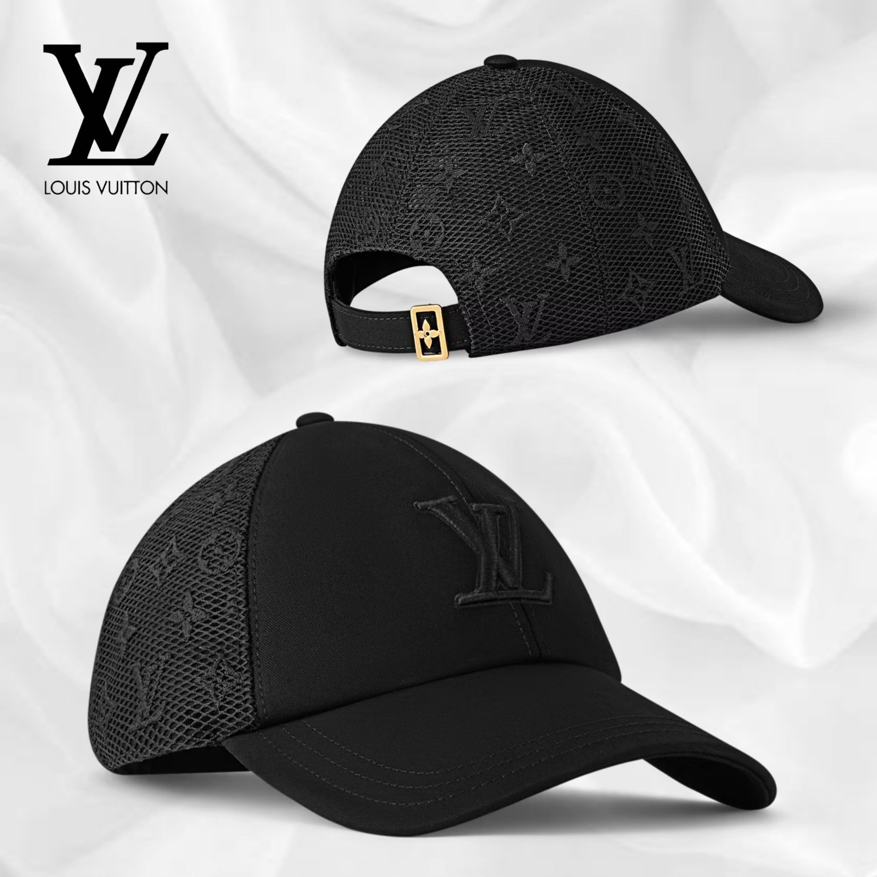 通気性抜群♪メンズもOK！】ルイヴィトン キャップ 帽子 (Louis