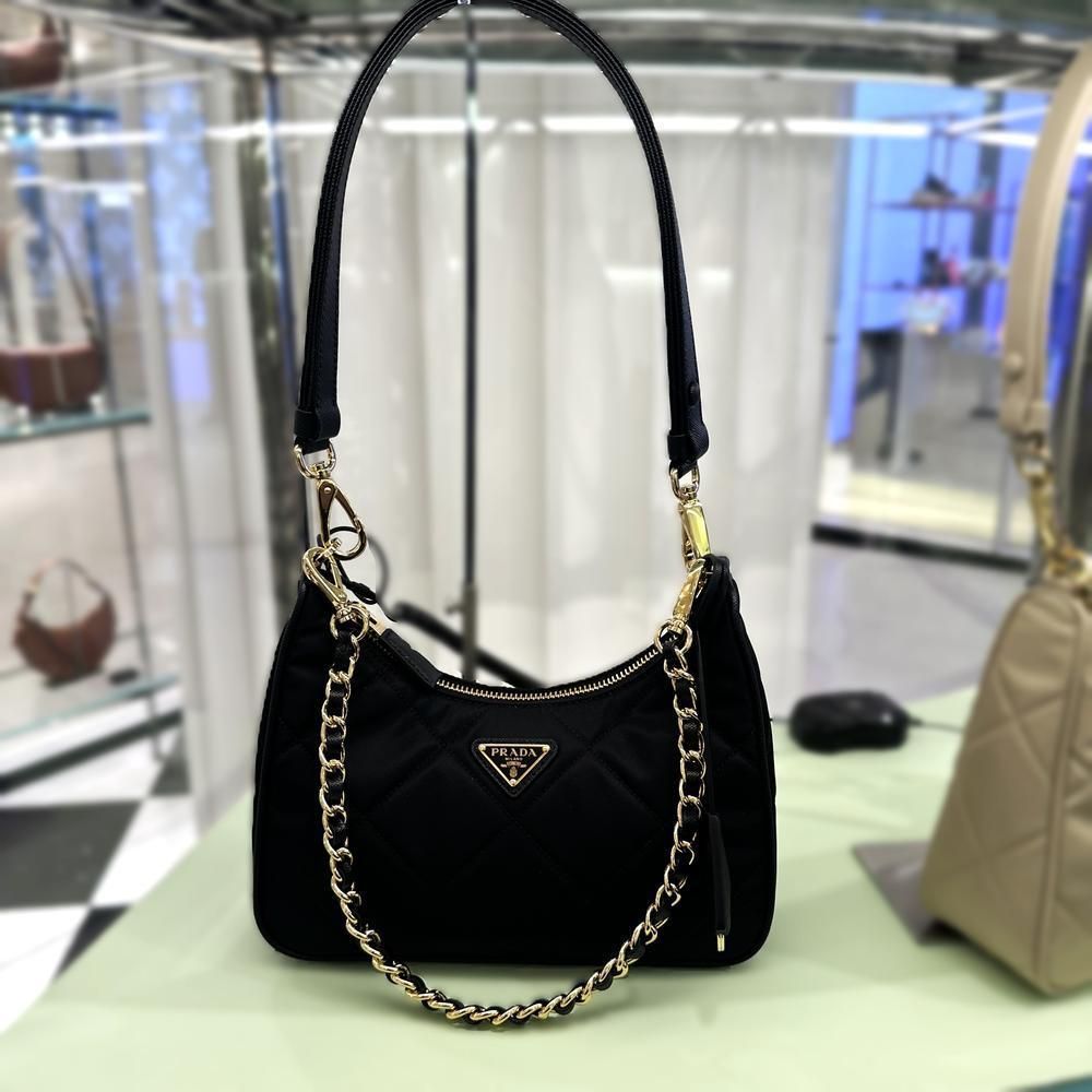 プラダ Re-Edition 1995 チェーン Re-Nylon ミニバッグ (PRADA