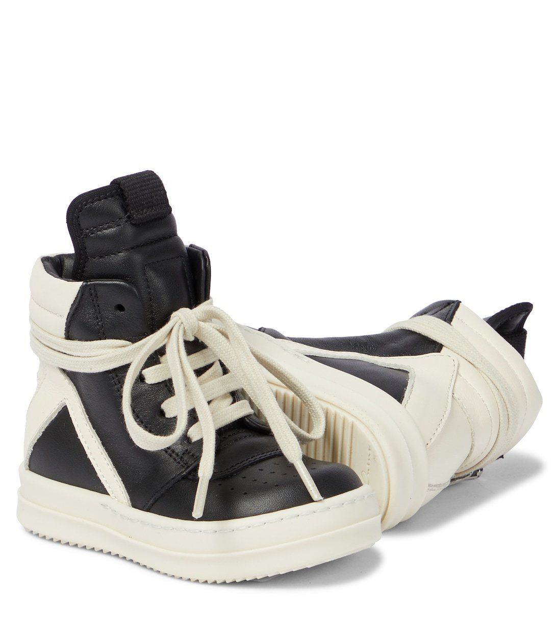 RICK OWENS リックオウエンスキッズ ベビー ジオ スニーカー 黒 (RICK