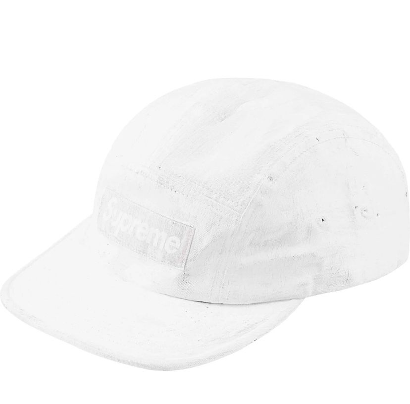 24SS】Supreme x MM6 Maison Margiela Painted Camp Cap (Maison