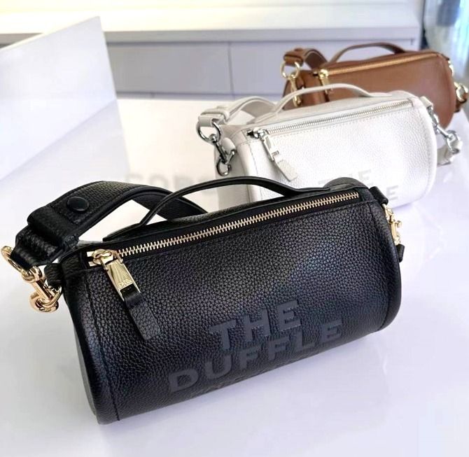 MARC JACOBS ザ ダッフル 2WAY ロゴ ショルダー クロスボディ (MARC