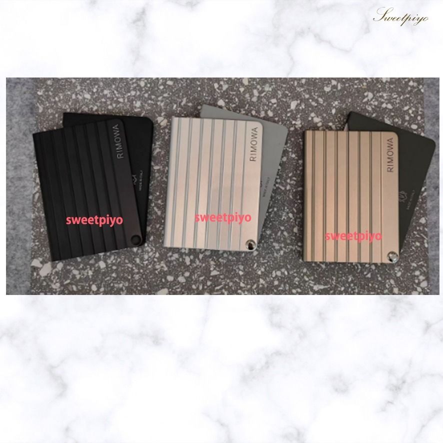 リモワ☆カードホルダー アルミニウム 名刺 ロゴ ユニセックス (RIMOWA