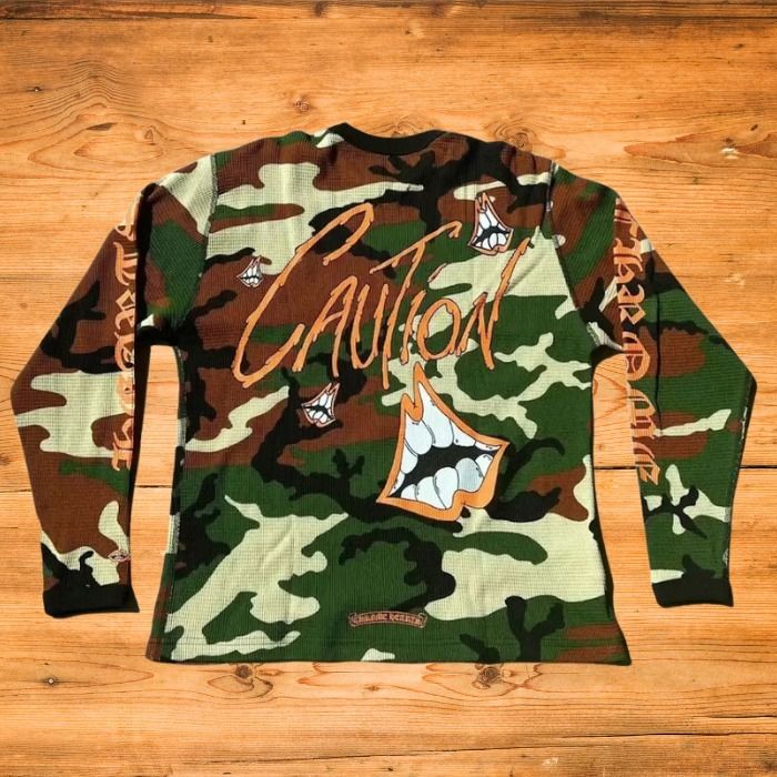 入手困難 マッティボーイ Mattyboy カモフラ柄 ロンT サーマル (CHROME