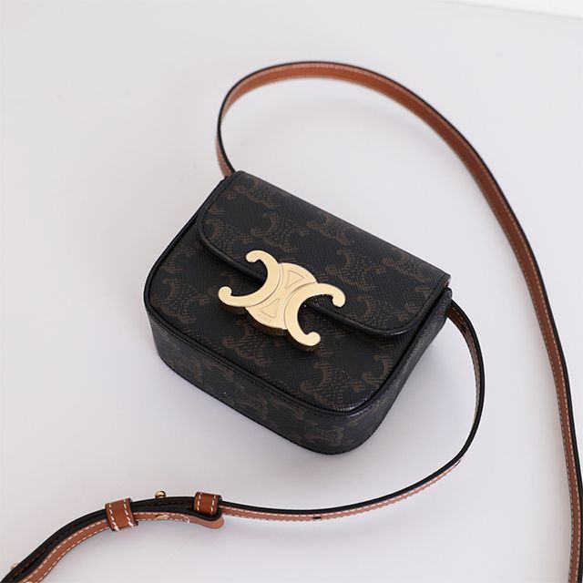 CELINE】セリーヌ トリオンフ キャンバス ミニ バッグ (CELINE