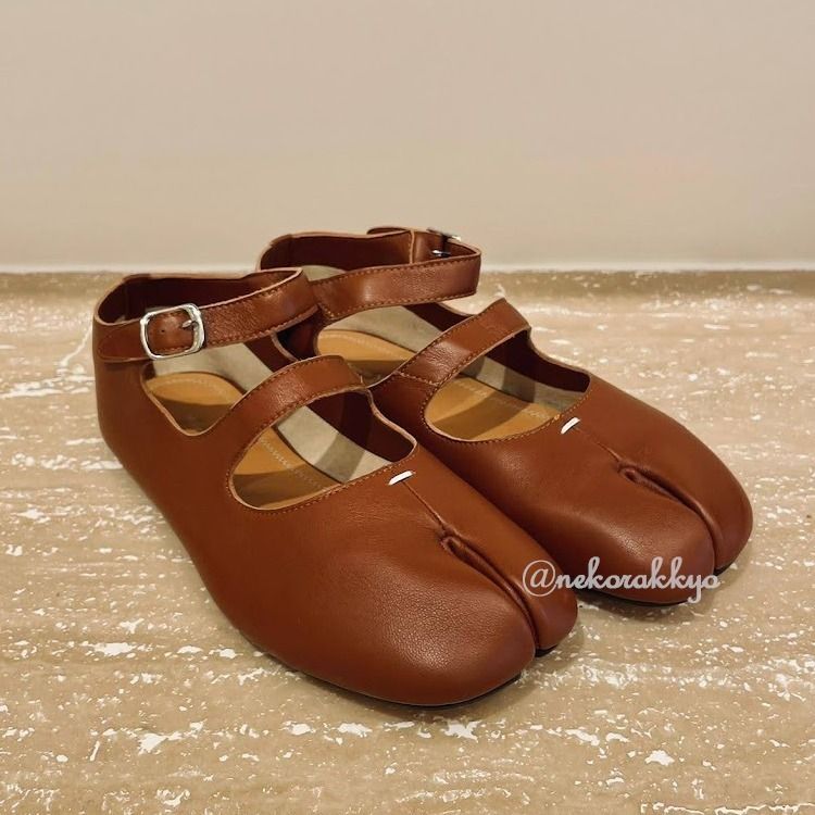 Maison Margiela＊Tabi gymnast shoes レザーシューズ＊送料込 (Maison