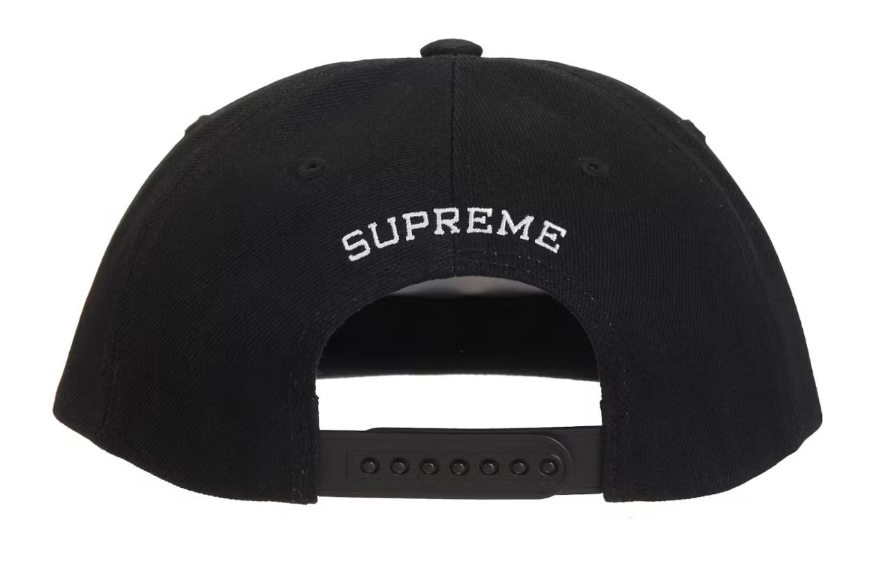 Supreme☆洗練された芸術☆スクリプトチェック柄キャップ (Supreme