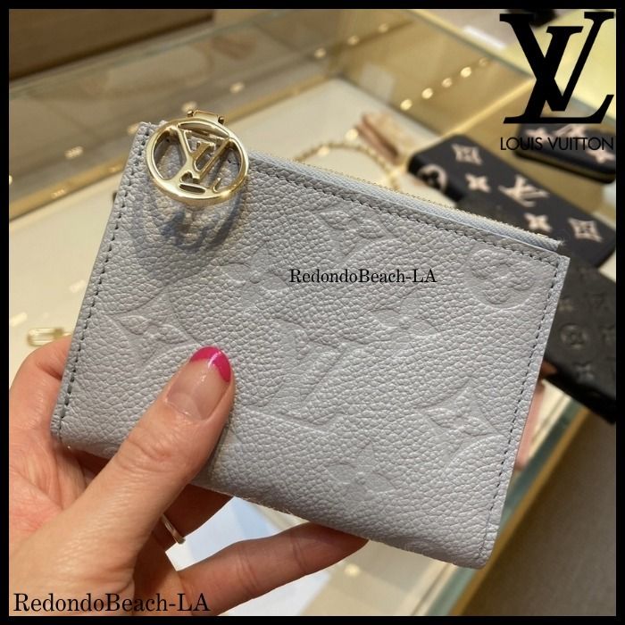 優しいパステルカラー】☆LOUIS VUITTON☆折りたたみ財布 (Louis