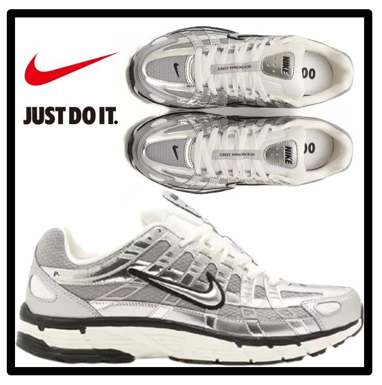 ☆関税込☆NIKE☆P-6000 Metallic Silver シルバー☆22-30cm☆ (Nike