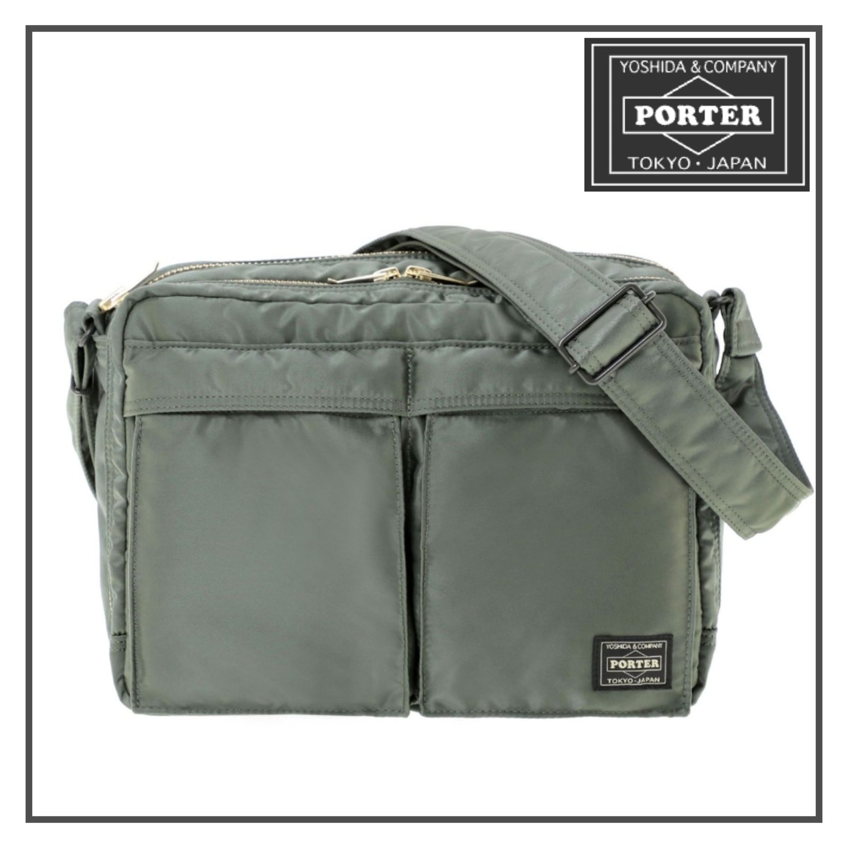 大注目○PORTER ポーター TANKER SLING BAG W zip(L) スリング (PORTER