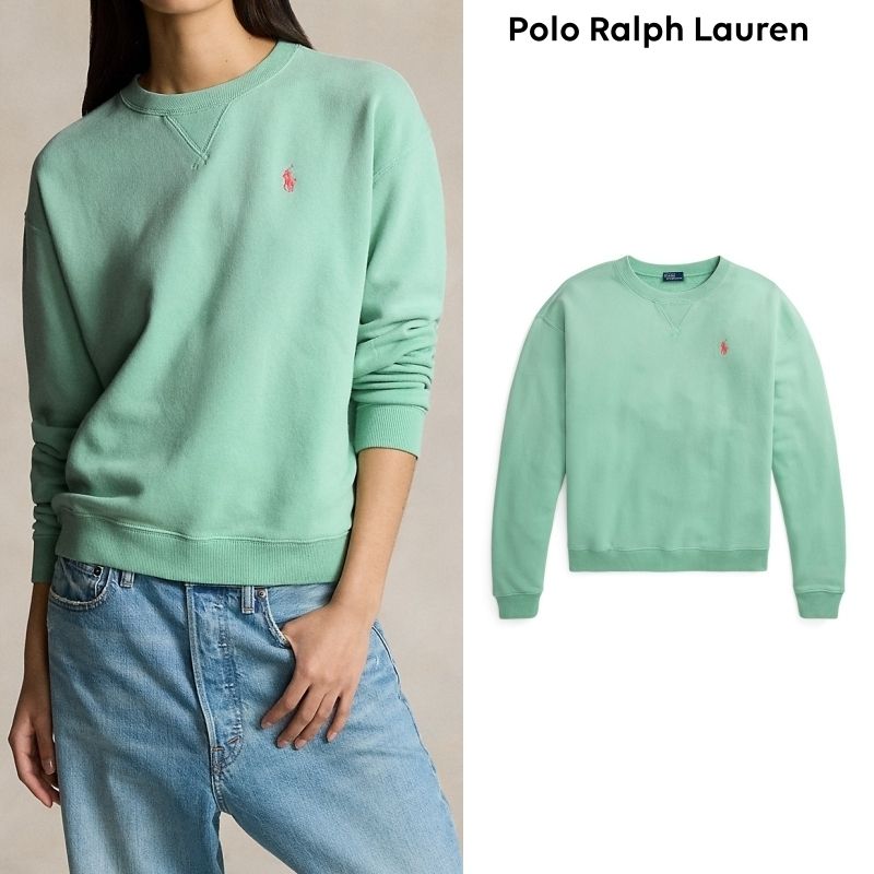 ラルフ ローレン] プルオーバー クルーネック グリーン (POLO RALPH